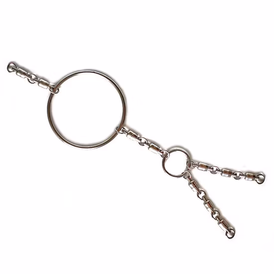 Mero Anillo de cebo vivo Giratorio Equipo de pesca gigante Grupo de accesorios Objeto grande Anillo de soldadura con rodamiento de bolas de acero inoxidable 304 Fabricante al por mayor